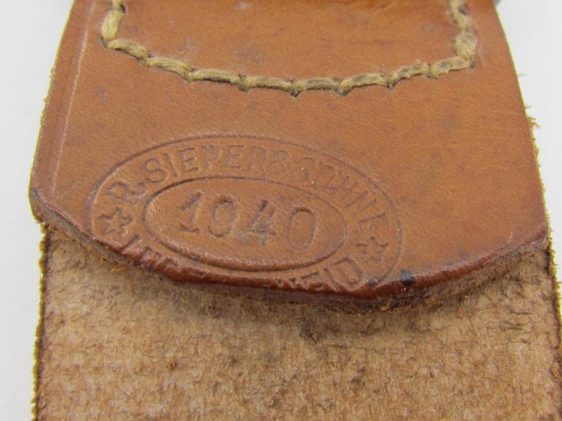 Wehrmacht Heer buckle – Richard Sieper & Söhne, Lüdenscheid 1940