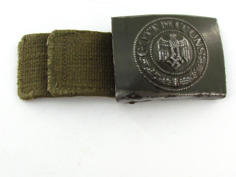 WH (Heer) ‘Afrikakorps’ Tropical Belt & Buckle 1941