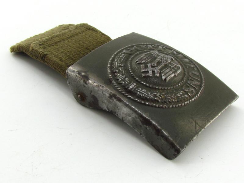 WH (Heer) ‘Afrikakorps’ Tropical Belt & Buckle 1941