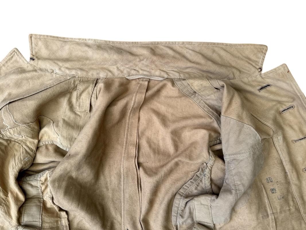 Luftwaffe 4 pocket tropical tunic with insignia, near mint condition