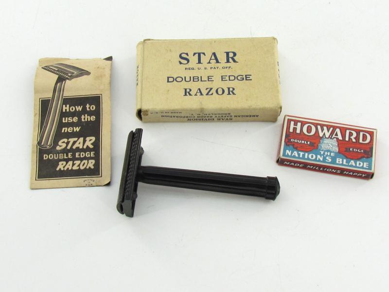 US WWII STAR Razor in original box