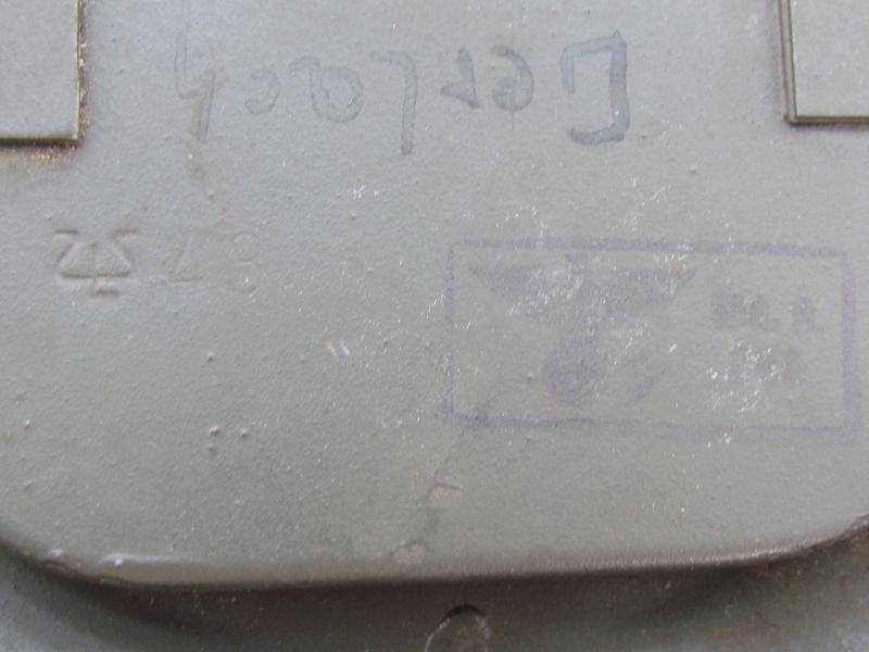 WH/SS Gasmask Cannister With Contents 1943