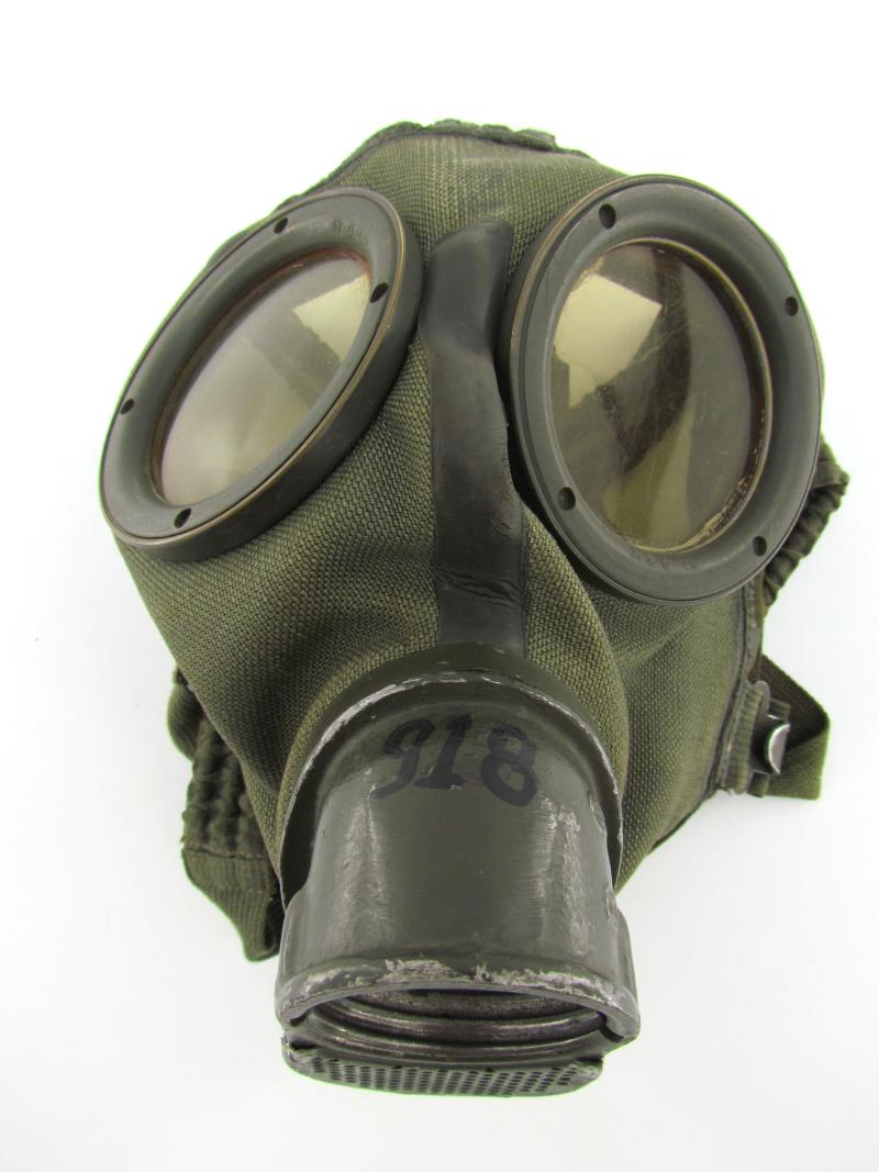 WH/SS Gasmask Cannister With Contents 1943