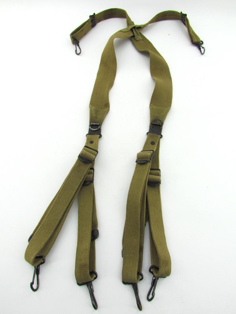 US WWII M1943 suspenders marked 1943