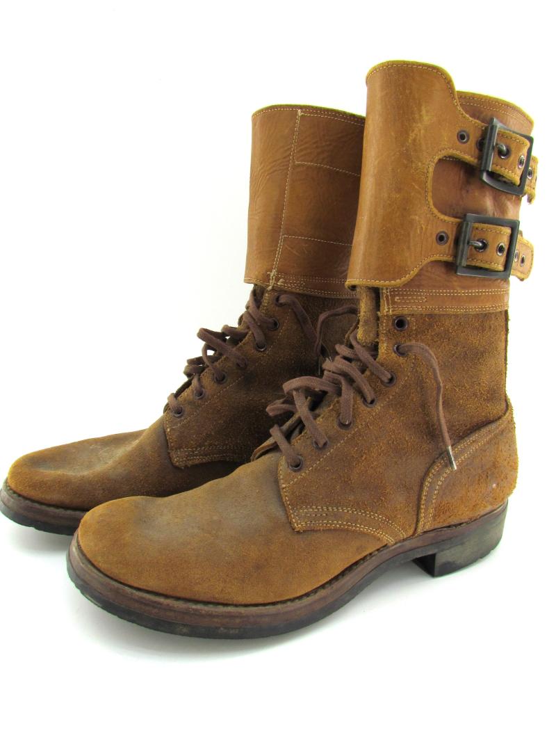 US WWII Double Buckle Combat Boots
