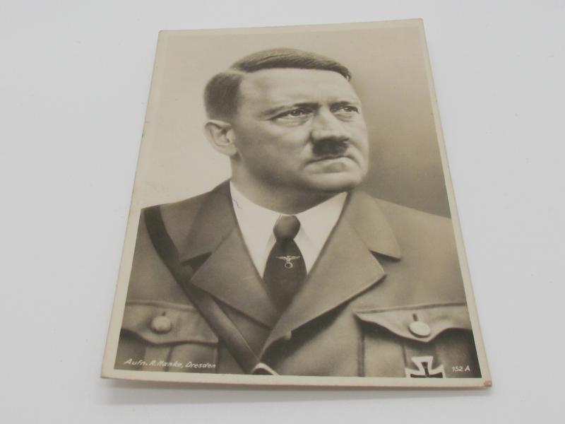 Postcard : Portrait Photo Adolf Hitler