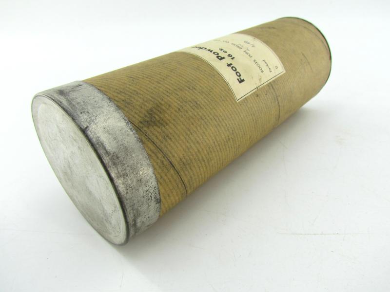 British WWII Foot Powder Container