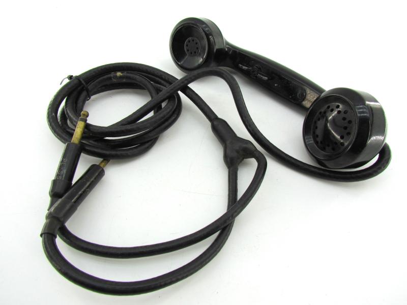 US WWII Army Signal Corps TS-15-A Telephone Handset Receiver