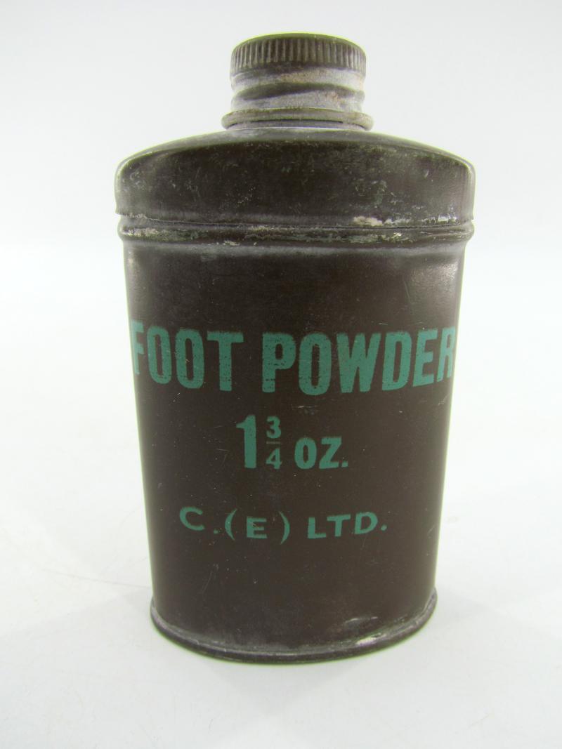 British WWII Foot Powder