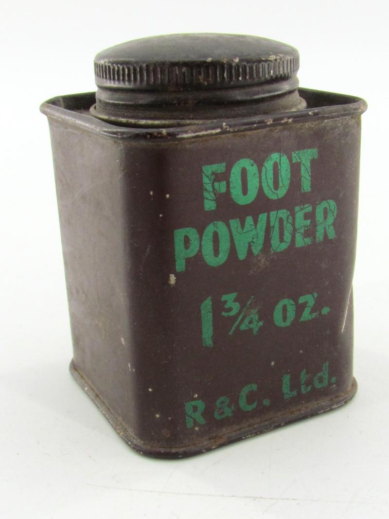 British WWII Foot Powder