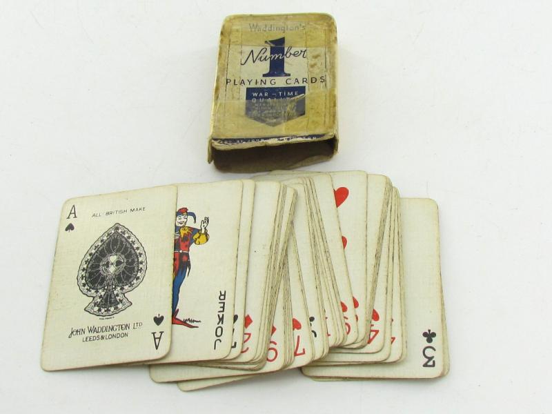 British WWII playing cards