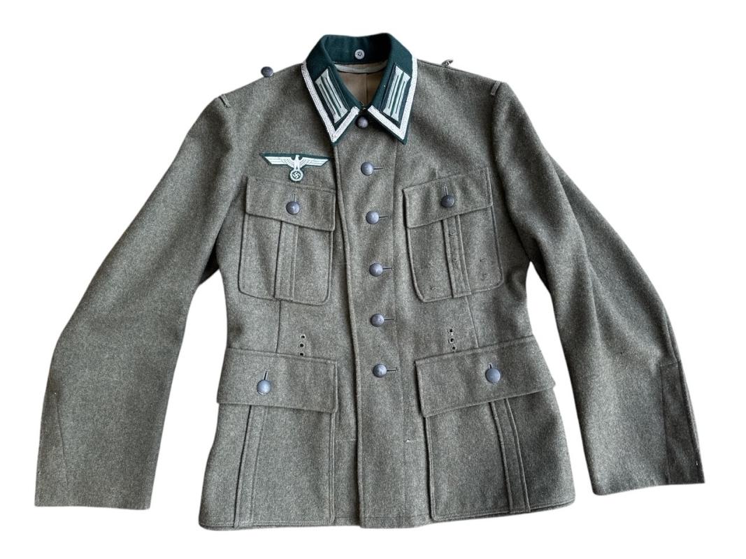 Wehrmacht Heer M43 Tunic with upgraded M36 collar