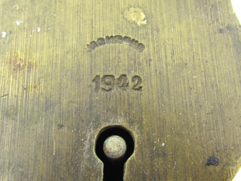 WWII Jackson's Padlock 1942