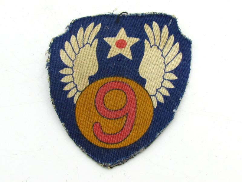 WWII US 9th U.S.A.A.F Air Force Patch ( Printed Version )