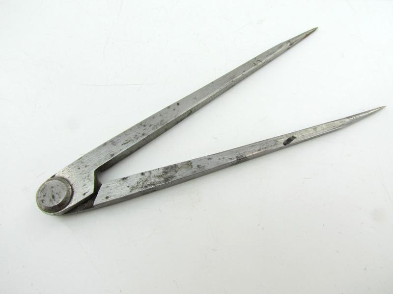 German WWII Era Map Case Compass Tool