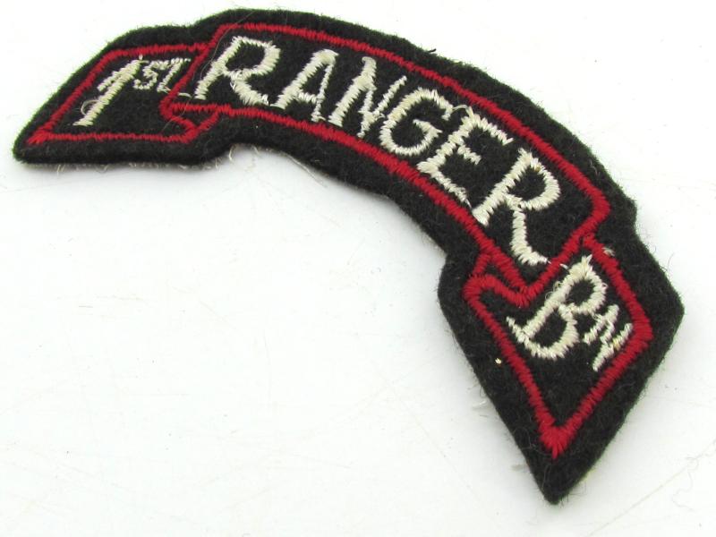US WWII 1st Ranger Battalion Patch