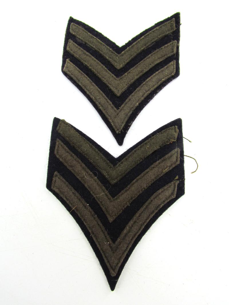 US WWII Sergeant Rank Chevrons