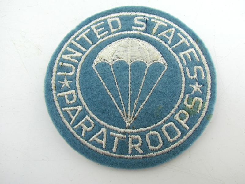 US WWII Paratroops Breast Patch