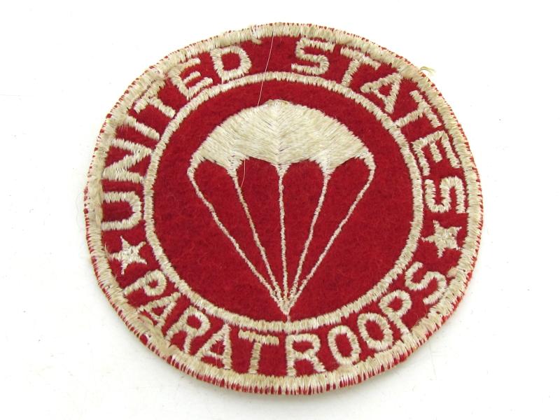 US WWII Paratrooper Pocket Patch “United States Paratroops”
