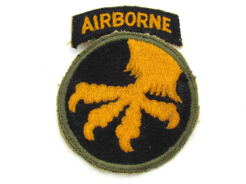 US WWII 17th Airborne division ‘Golden Talons’ patch