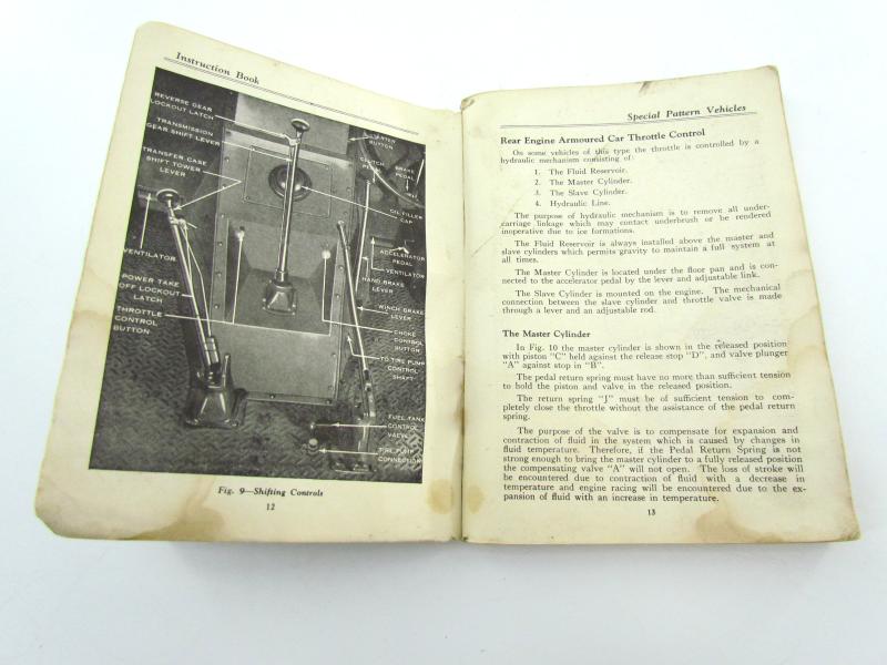 Instruction Book Ford Special Pattern Vehicles