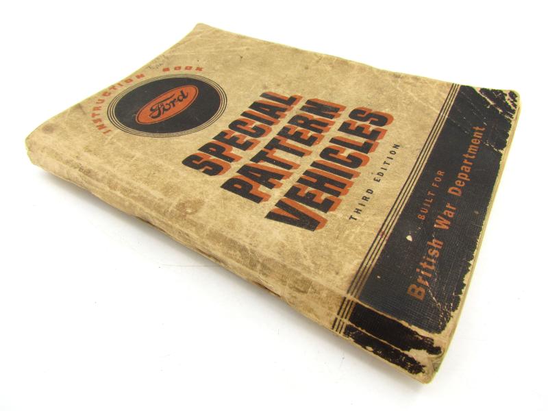 Instruction Book Ford Special Pattern Vehicles