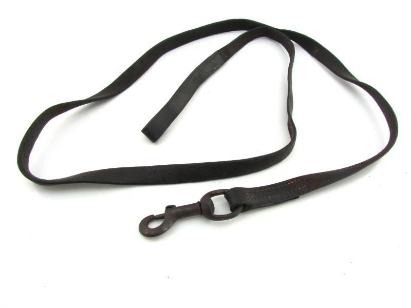 US WW2 Era leather Dog Leash