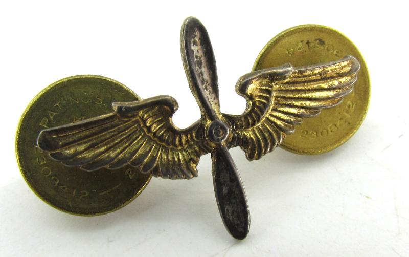 U.S. WW2 Sterling marked Aircorps Lapel pin