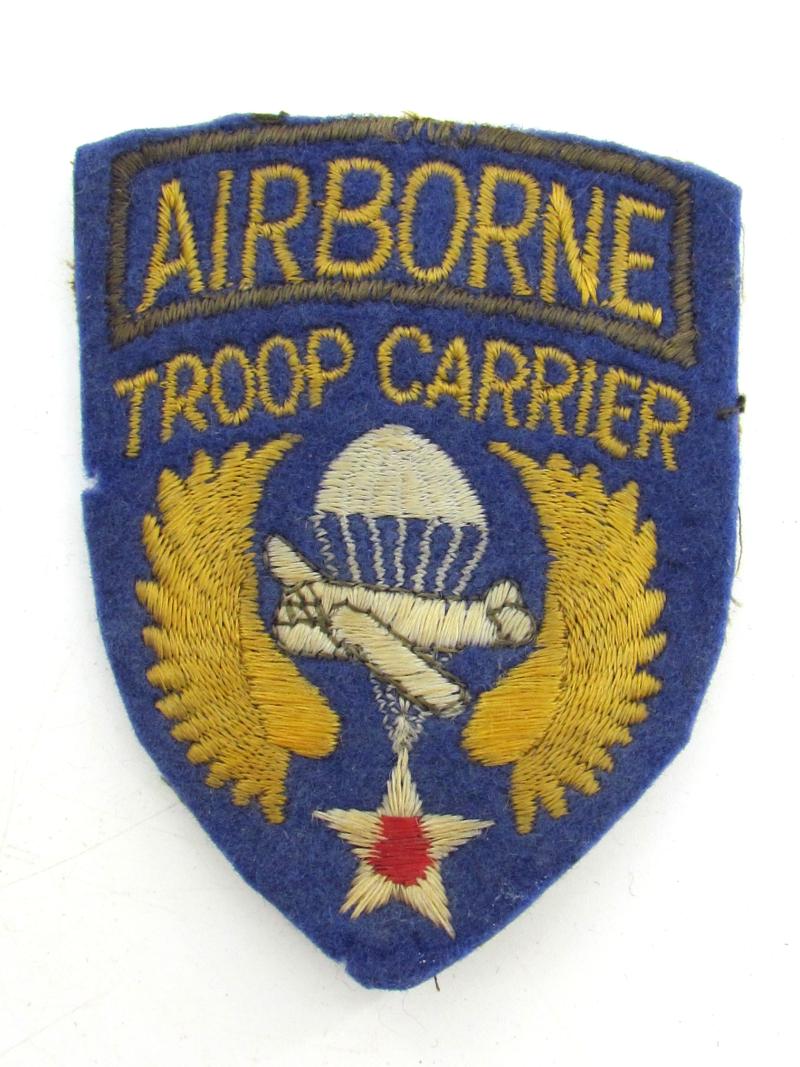 US WWII Airborne Troop Carrier Patch