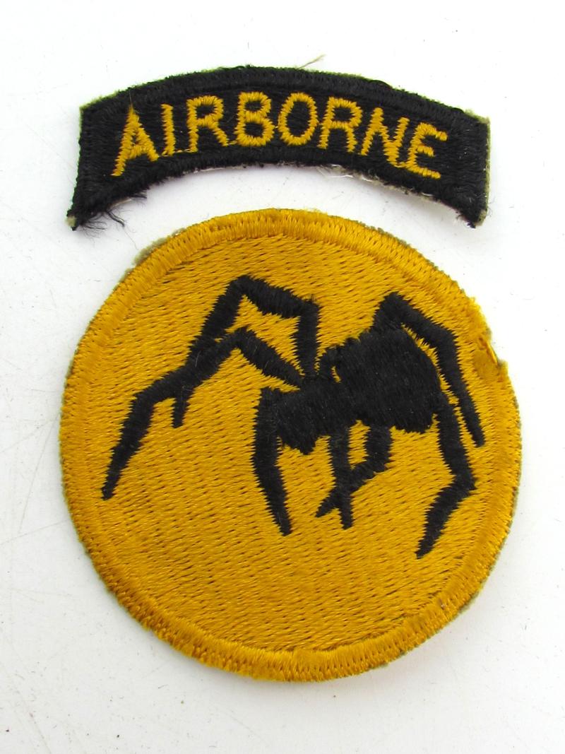 US WWII 135th Army Airborne Patch, Ghost Division Patch