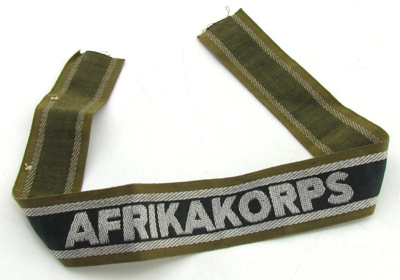 Wehrmacht (Heer) Tropical ‘Afrikakorps’ cufftitle