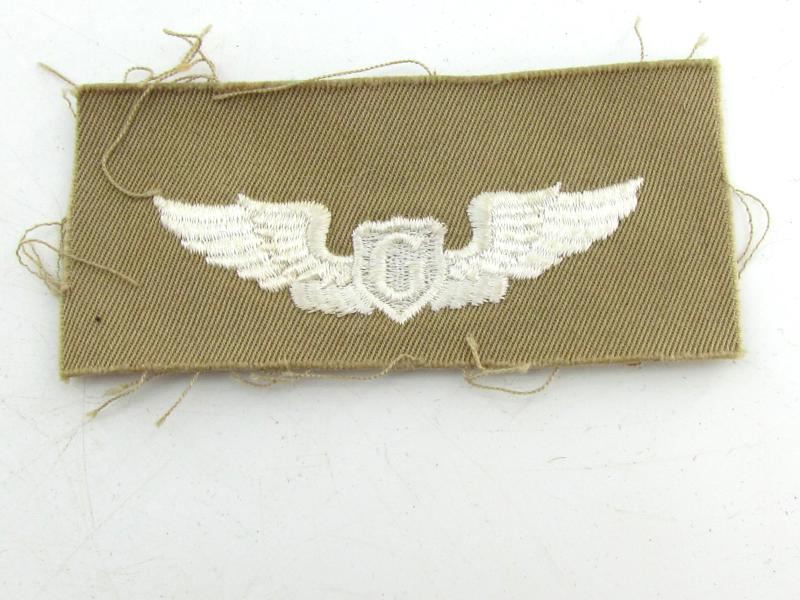 US WWII Air Force Glider Pilot Cloth Wings