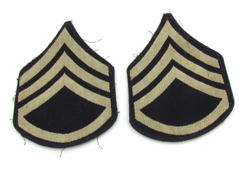 US WW2 Rank Chevron Set