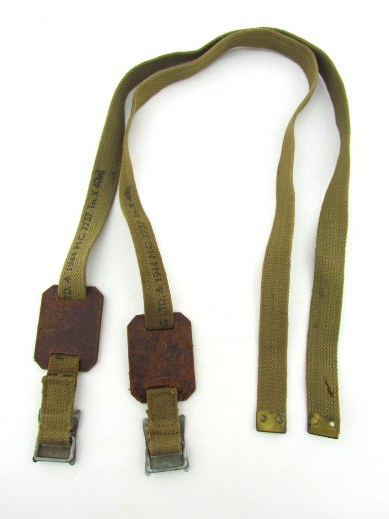 British WWII 37 ptn utility webbing straps 1944