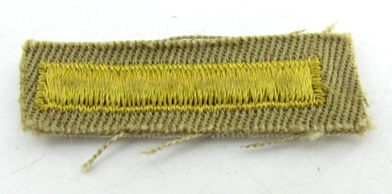 1x US WWII Overseas Service Bar on Khaki, 6 months