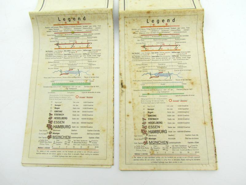 US Army Road Map Germany ( Complete )