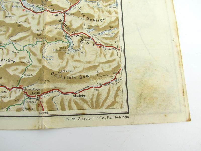 US Army Road Map Germany ( Complete )