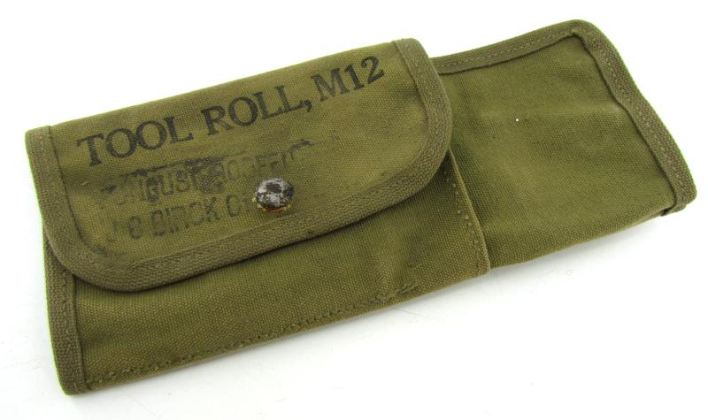US WWII M12 Tool Roll