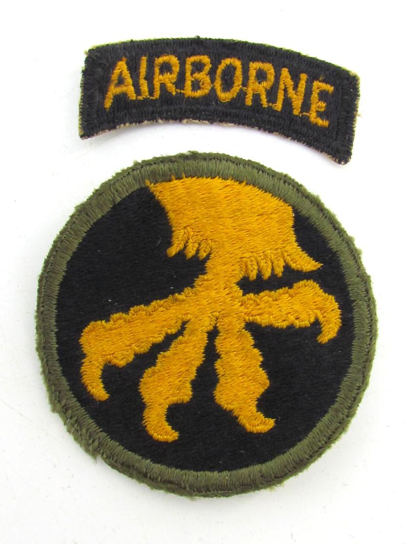 US WWII 17th Airborne division ‘Golden Talons’ patch