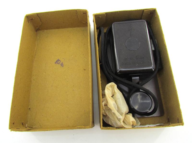 Wehrmacht Morse Code Telegraph Key in Original Box