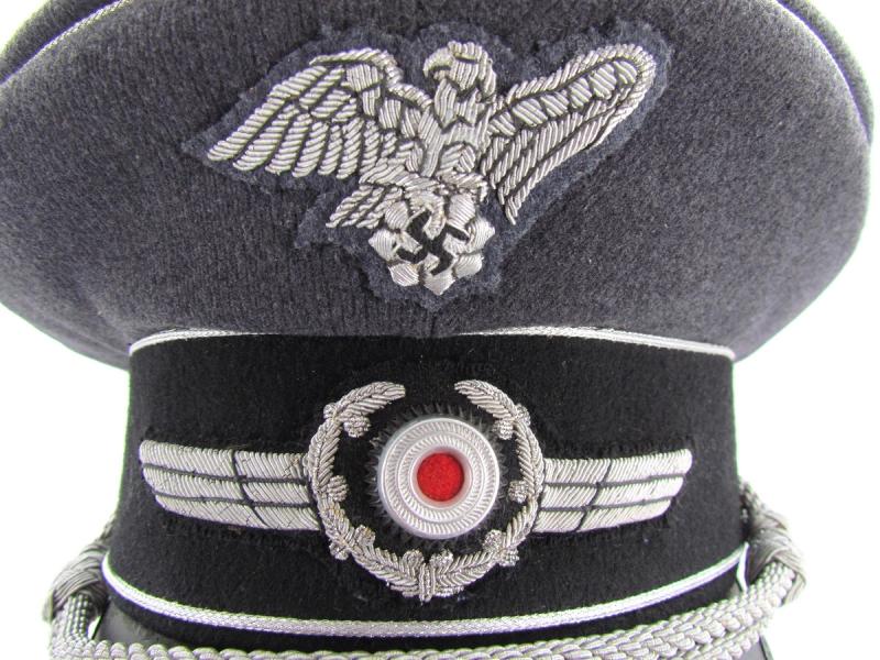 RLB/Luftschutz Air Protection League Officers Visor Cap...Rare