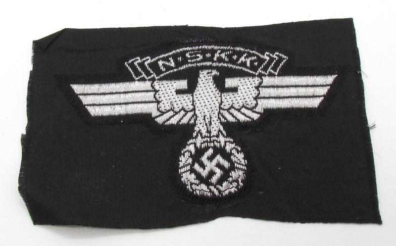 NSKK ( 'National Socialistisches Kraftfahr Korps' ) Bevo Sleeve Eagle