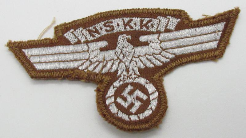 NSKK ( 'National Socialistisches Kraftfahr Korps'  ) Sleeve Eagle with RZM Label