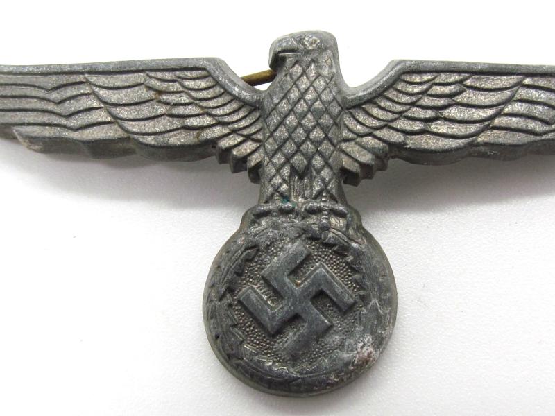 German Customs Official's Visor Cap Eagle