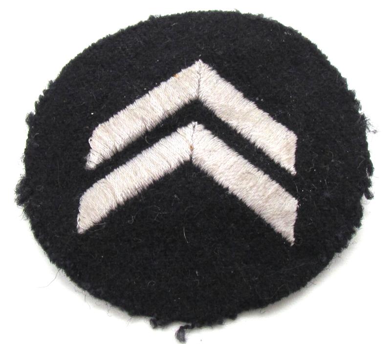 Hitler Jugend or Jungvolk arm rank patch with RZM Label