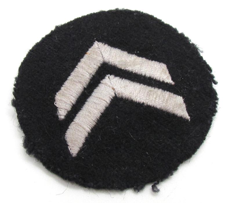 Hitler Jugend or Jungvolk arm rank patch with RZM Label