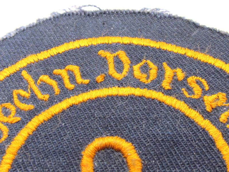 Flieger-HJ 'Fl. Tech.Vorschule Gotha 2' Arm Patch with RZM Label