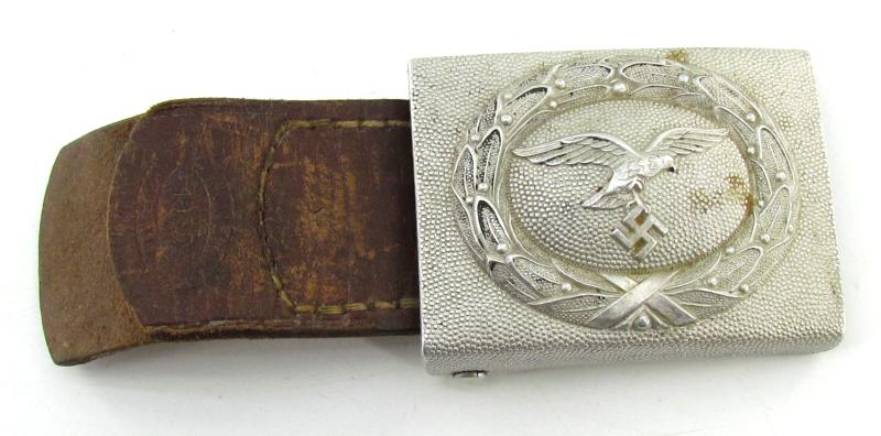 Luftwaffe Tabbed Aluminum Buckle  ( S.H.u.C.o 1939 )
