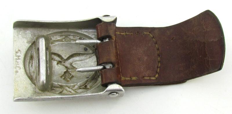 Luftwaffe Tabbed Aluminum Buckle ( S.H.u.C.o 1939 )