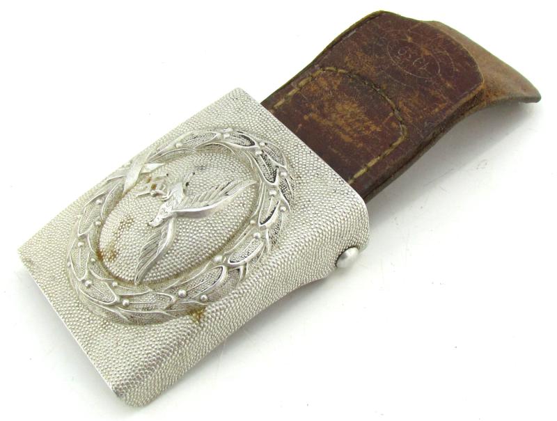 Luftwaffe Tabbed Aluminum Buckle ( S.H.u.C.o 1939 )